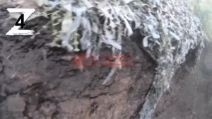 Штурм окопов каклов вид с камеры gopro на каске
