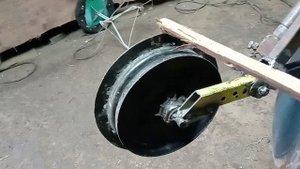 ДИСКОВЫЙ плуг ДВУХ корпасный в переделки ПОСМОТРИТЕ