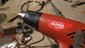 Фен строительный ELITECH (элитеч/элитех), термопистолет ТВ 1800 Промо