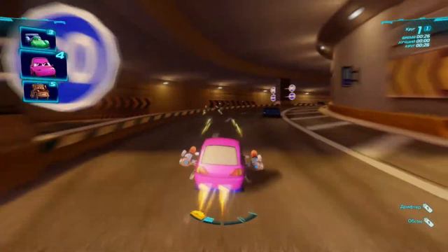 Тачки 2 (Xbox 360) - Боевой Заезд - 1 круг - Мотор-мастер - Заезд "Горный" - Чаки смотреть онлайн