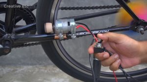 How to Make Electric Bike using 775 motor