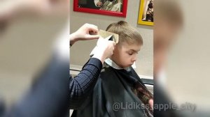 Идея детской стрижки. Детская стрижка поэтапно. Стрижка для мальчика.