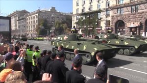 Военный парад в Киеве. День Независимости 24.08. 2018