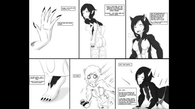 Ruby Rose’s Werewolf Transformation Comic (+18)