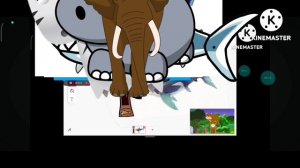 the elephant broke the hickory dickory dock