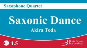 Saxonic Dance for Quartet by Akira Toda