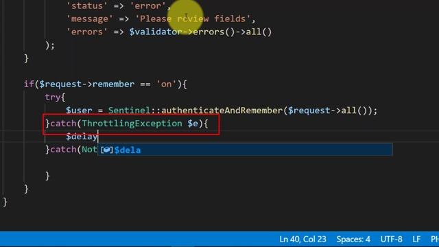 Laravel Login & Logout Tutorial - Become a Master in Laravel - 20