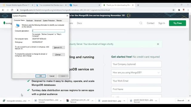 MongoDB Installation | Error Solution | 2020 смотреть онлайн