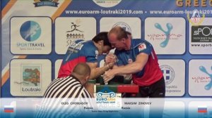 Oleg Cherkasov (ОЛЕГ ЧЕРКАСОВ) European Armwrestling Champion 2019