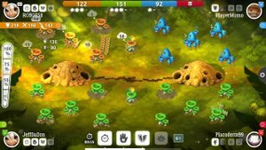 Mushroom wars 2. Война грибов 2. Тактика боя некоторых героев