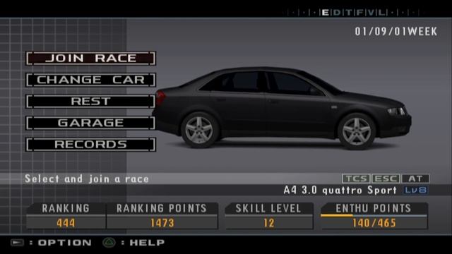 Enthusia Professional Racing Gameplay (PS2) смотреть онлайн