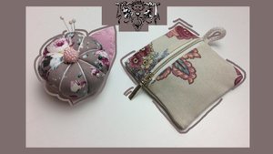 Шьём чехол для наушников и игольницу из остатков ткани