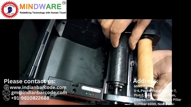 TSC TTP 244 Pro Label and Ribbon Installation