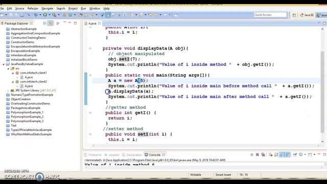 Java Pass by Value or Pass by Reference| Is java support Pass by Value or Pass by Reference? смотреть онлайн