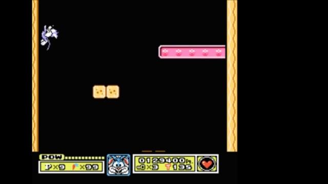 Dendy (Famicom,Nintendo,Nes) 8-bit Tiny Toon Adventures Stage 4 City.mp4