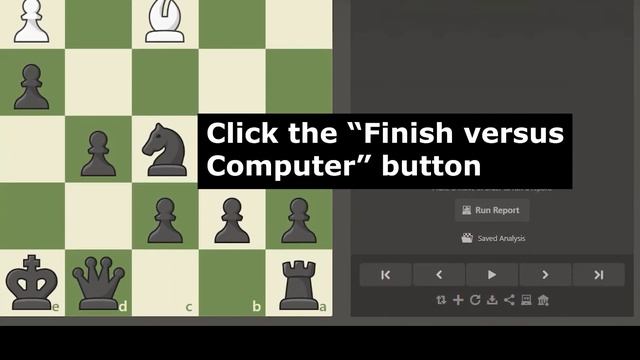 How to switch side and replay a game from any position against the computer on chess.com смотреть онлайн