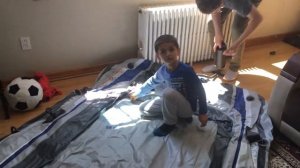 Распаковка надувной лодки Интекс 5.