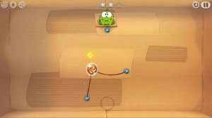 Cut the Rope - картонная коробка уровень 9