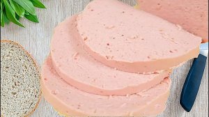 Вареная домашняя колбаса из курицы без кишок