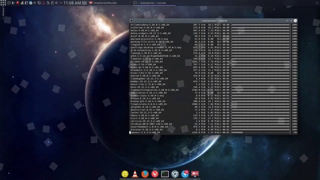 ArcoLinux : 1416 updating Arch Linux - before reboot - 1/2 смотреть онлайн