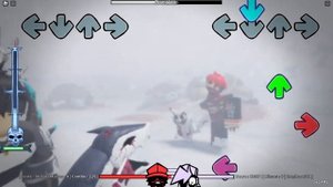 FNF Frostbite in Roblox FNF - Lemon Funky