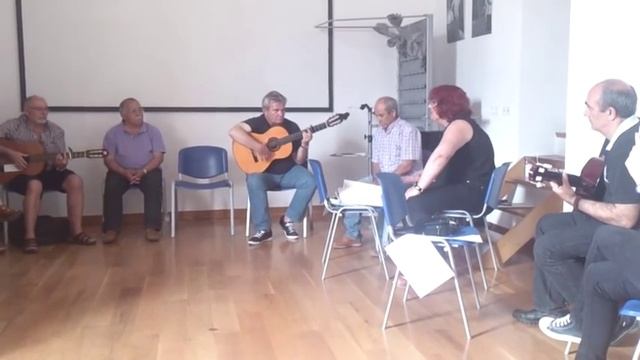 talleres de flamenco canta Pepi -caracoles guitarra ,,,Jose Carlos смотреть онлайн