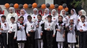 "Журавли" на аварском языке в исполнении учителей Цветковской гимназии