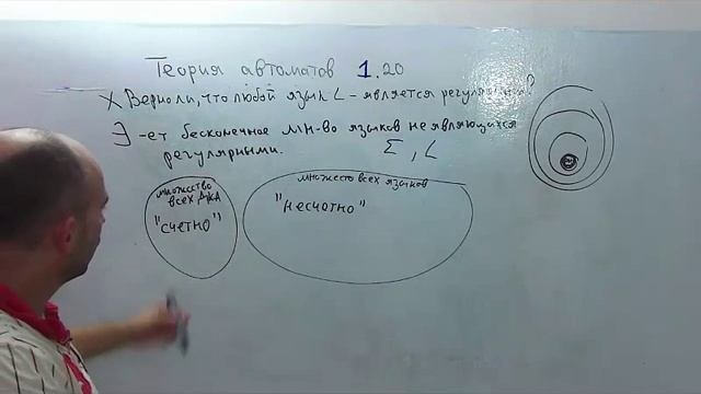 Введение в теорию автоматов и вычислений. 1.20 нерегулярные языки - примеры