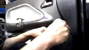 Как снять обшивку карту передней двери CHERY AMULET(2008)demontaz boczka drzwi przod/door panel rem