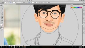 How to design a Flat Avatar | Part 3 | Adobe Illustrator CC | Designer Launda