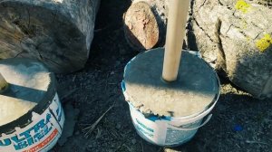 гантели из бетона за 5 минут