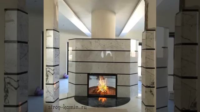 Как красиво оформить камин на просвет смотреть онлайн