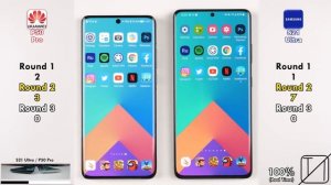 Huawei P50 Pro vs Samsung Galaxy S21 Ultra Speed Test