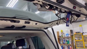 Установка доводчика 5 двери на Toyota Land Cruiser 200.Тюнинг 444.