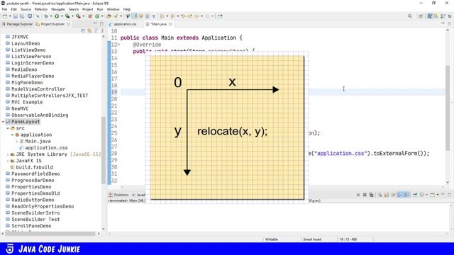 Pane | JavaFX GUI Tutorial for Beginners