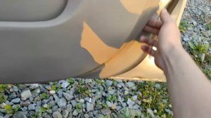 Как отремонтировать ограничитель дверей Nissan Liberty.