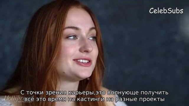 Софи Тернер об уходе из "Игры престолов" | Sophie Turner rus sub