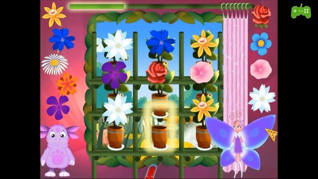 Лунтик Развивающие игры Часть 6: Букеты Моны. смотреть онлайн
