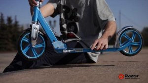 Razor A5 Lux - обзор самоката. Самокат для детей и взрослых. Популярный городской самокат.