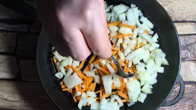 Овощное рагу с кабачками и баклажанами. Вкусно и полезно! смотреть онлайн