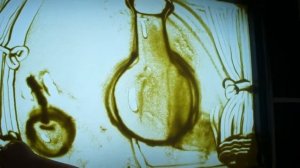 Группа по обучению рисованию песком на световых столах. Тема занятия натюрморт movie