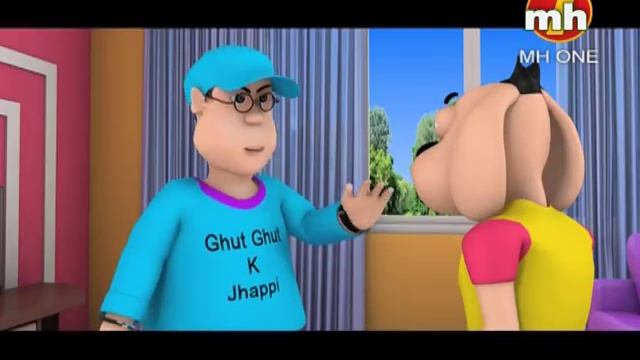 Happy Da Number Sheru De Mobile Vich Kutta Name Se || Happy Sheru || Funny Cartoon Animation смотреть онлайн