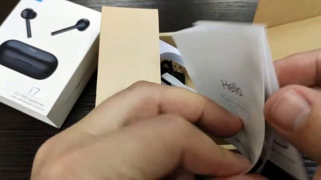 Распаковка TWS наушников Tiso i7. Первый взгляд на бюджетные дешёвые беспроводные наушники Tiso i смотреть онлайн