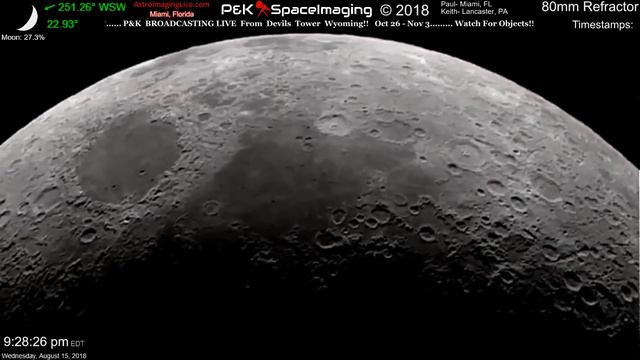 🌒 The Moon Telescope LIVE! 🔭 August 15, 2018 смотреть онлайн
