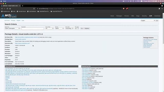 Different Ways of Installing Visual Studio Code in Any Arch Based Distro. смотреть онлайн
