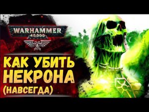 Как преодолеть бессмертие некронов? История мира Warhammer 40000