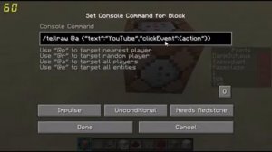 how to put working links in minecraft chat section