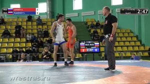 70 кг. Квалификация. Анзор ЗАКУЕВ (Россия) - Сослан РАМОНОВ (Россия)