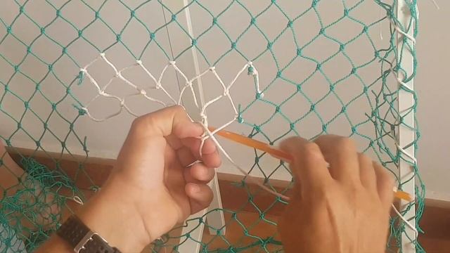 Tutorial de como armar y reparar las mallas de una red de pesca paso a paso #armar#reddepesca# смотреть онлайн