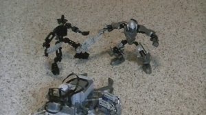 Лего робот шагоход восьминожка